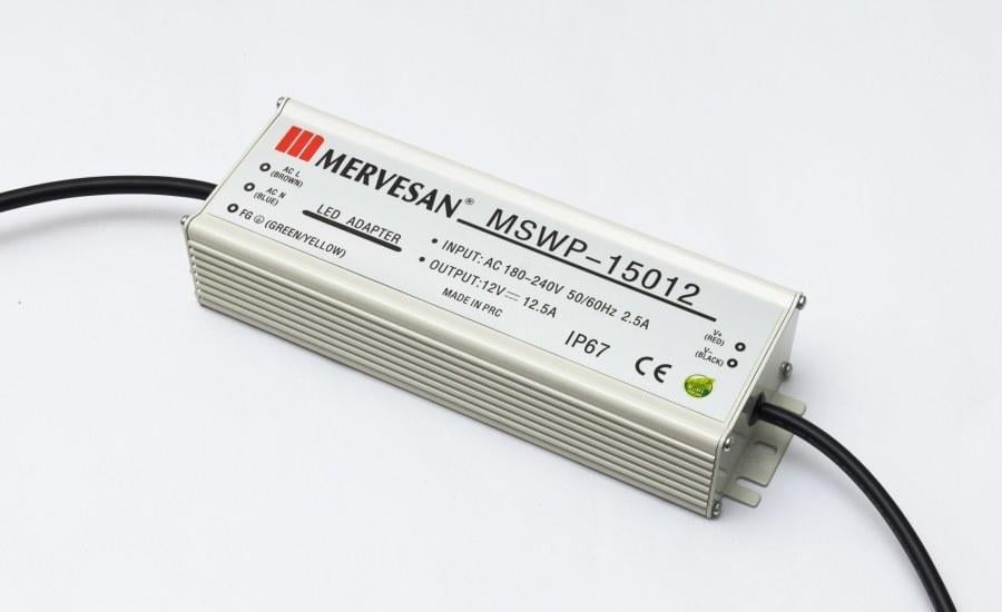 Mervesan Metal Kasalı 30A 5V 150W Dış Mekan Sabit Voltaj AC/DC (SMPS) Adaptörü MSWP-1505