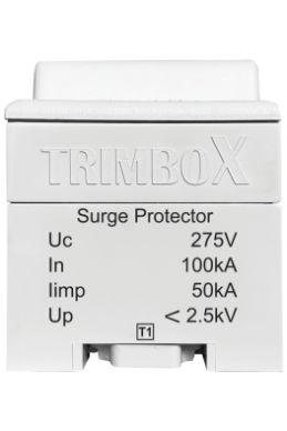 Trimbox B+C+D Sınıfı 2 Kutuplu 100 kA Parafudr YM2T1T2T3