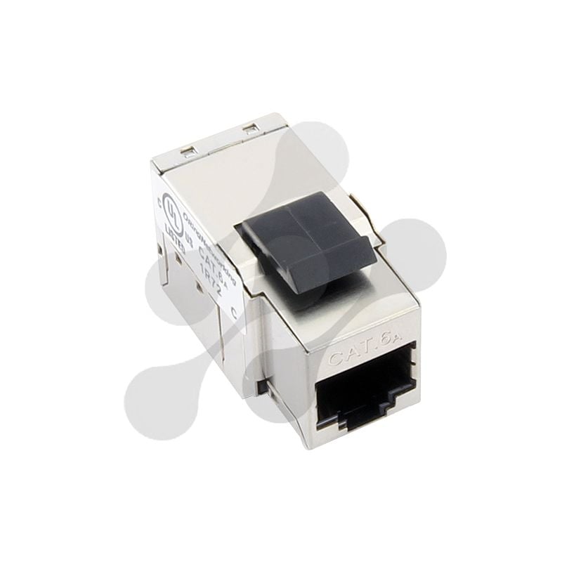 CAT6a Shielded InLine Coupler for Patch Panel ICC6AF-P