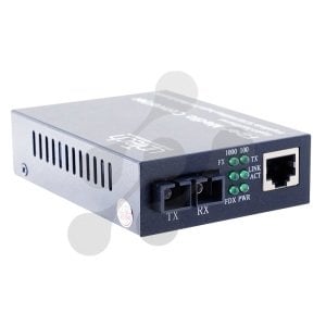 10/100/1000Mbps Multi Mode Duplex Gigabit Fiber Media Converter KX1059