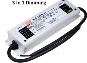 MEANWELL- XLG-240-M-AB 90~171Vdc,1400~2100mA Constant Power,DIM+ADJ  Led Sürücü - Güç kaynağı