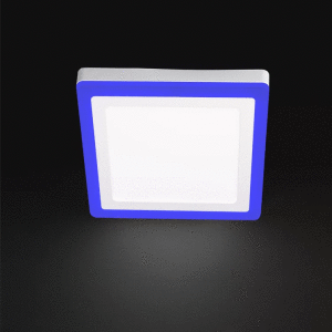 Noas 18+6W Mavi+Beyaz Işık Kare Sıva Üstü Led Panel YL15 1800 R