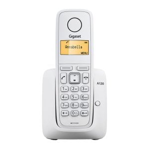 Gigaset Siyah Telsiz Telefon Gigaset Beyaz - A120