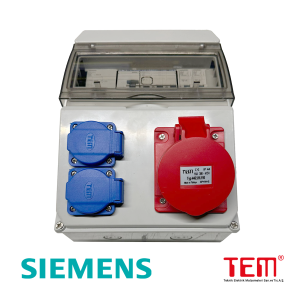 Tem 1 adet 5x16A + 2 adet 1x16A Prizli Kombinasyon Set - Siemens Şalt Dahil