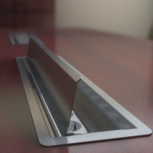Toplantı Masası Metal Priz Kasa Seti 10 Modül Siyah - 3400 10 02 ( Boş Kasa )