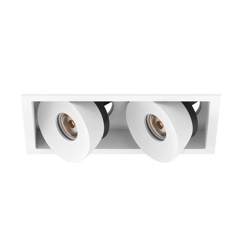 Jupiter 2x12W 2'li Hareketli Led Spot LS448 - Gün Işığı