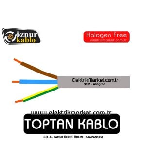 Öznur Kablo 3x2,5 mm NHXMH (Halogen Free)