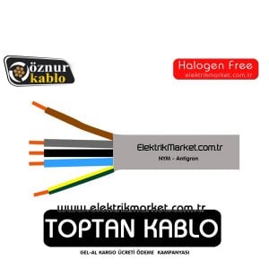 Öznur Kablo 5x2,5 NHXMH (Halogen Free)