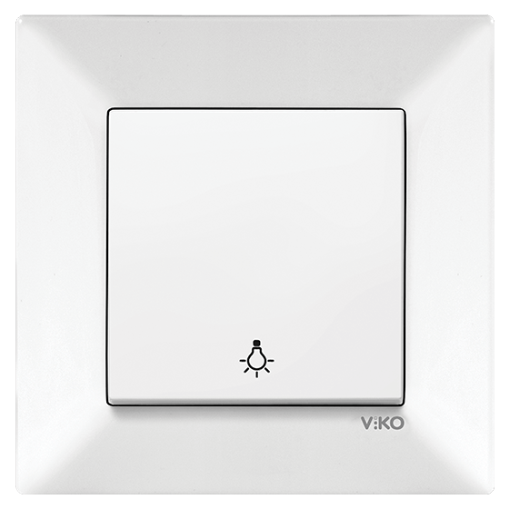 Viko Meridian Light Anahtarı (Çerçeve Hariç) - Beyaz