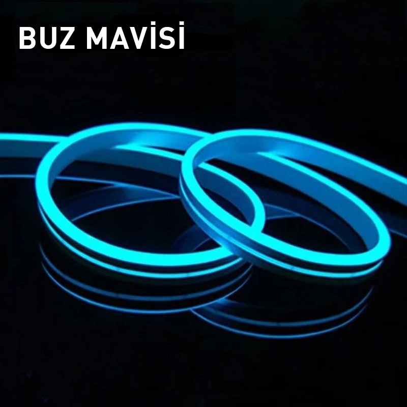 Cata 12V Buz Mavi Neon Led CT-4555BM