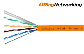 Oring 500Mt S/FTP CAT7 23AWG PIMF LSZH Network Kablosu 500mt Orange RW-SS0701OR