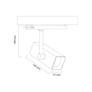 Goya 14W Led Ray Spot GY 3647