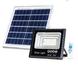 Noas 400W Solar Led Projektör Kumandalı YL71-0401-S