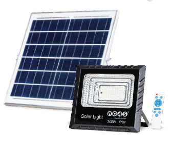 Noas 300W Solar Led Projektör Kumandalı YL71-0301-S