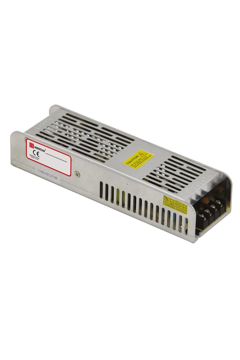 Mervesan 120W 12V Metal Kasalı İç Mekan AC/DC (SMPS) Adaptör MT-120-12