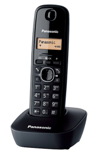 Panasonic Siyah Telsiz Telefon KX-TG1611