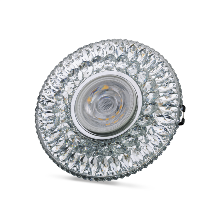 Noas İkaros 3W 4000K Natural Beyaz Led Çerçeveli Dekoratif Kristal Cam Boş Kasa YL65 1657