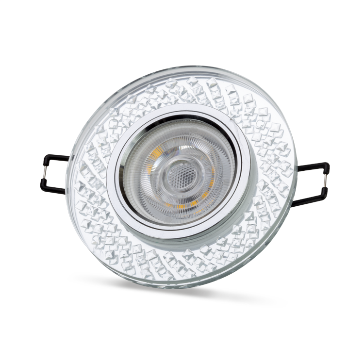 Noas Adonis 3W 4000K Natural Beyaz Led Çerçeveli Dekoratif Kristal Cam Boş Kasa YL65 1787