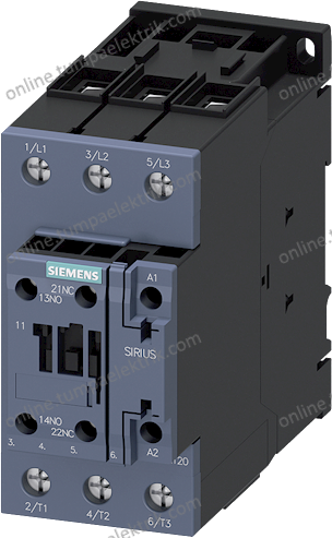 Sirius Kontaktör 65A 230V AC 18,5kW Siemens 3RT2037-1AP00
