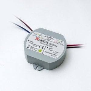 Mervesan 1050mA 35W Sabit Akım Dairesel Ac/Dc Smps Led Driver MSD-35Y-1050