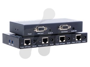 VGA UTP Extender 300M - Audio 4 Port SET KX1104