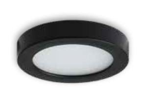 LS456 3w LED Siyah Banyo Spot (6500k)  LS456 S865