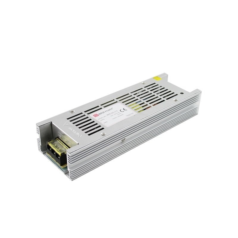 Mervesan Power 10A 24V 250W Metal Kasalı İç Mekan Ac/Dc Smps Adaptör MRW-250-24-S