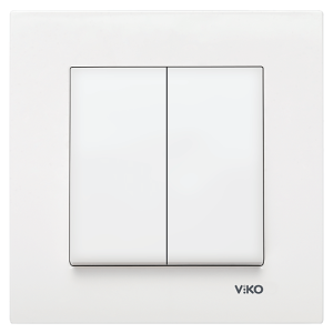 Viko Karre Impulse Komütator - Beyaz (Çerçeve Hariç) - Beyaz 90967083