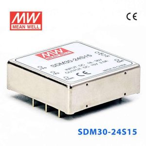 MEANWELL- SDM30-24S15 24DC 15DC 2.0Amp  Dönüştürücü