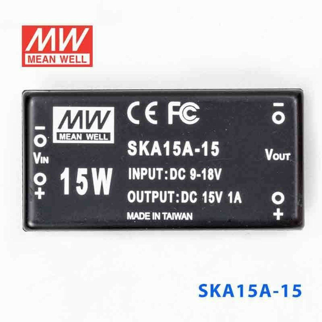 MEANWELL- SKA15A-15 12DC 15DC 1000mA  Dönüştürücü