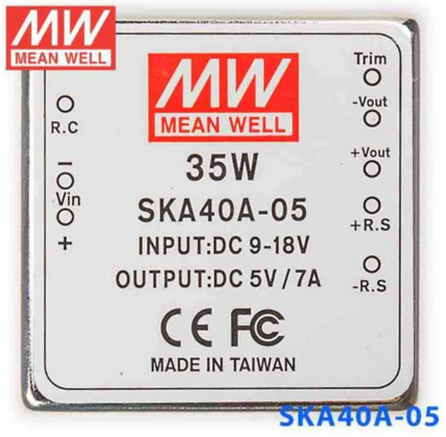 MEANWELL- SKA40A-05 9~18-05Vdc 0,7~7Amp  Dönüştürücü