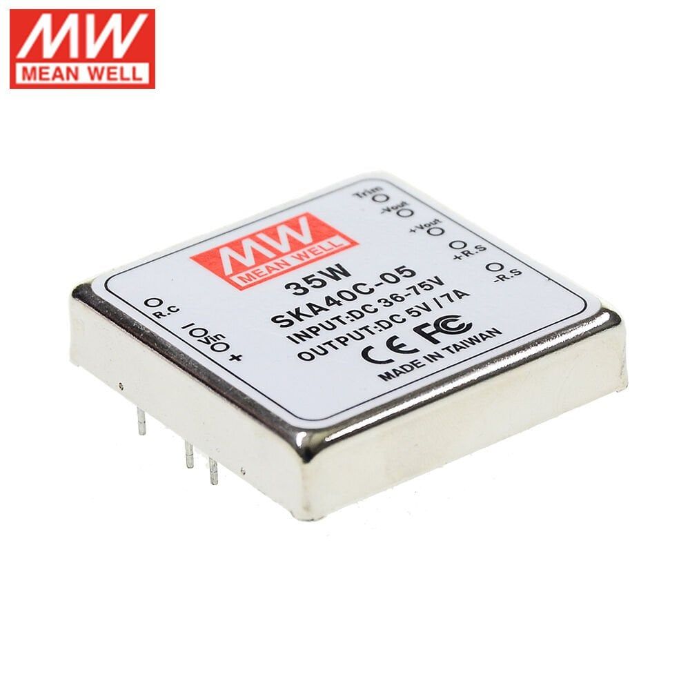 MEANWELL- SKA40C-05 36~72Vdc>+5Vdc 7.0Amp  Dönüştürücü