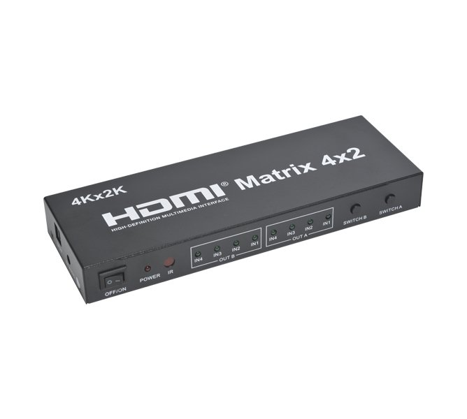 HDMI 4x2 Matrix Switch 4K KX 1442