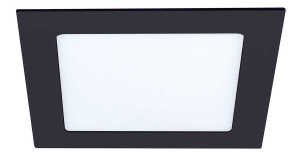 Jupiter Siyah 6W Slim Led Panel Armatür 6500K Beyaz Işık LD451 S865