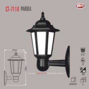 Cata E27 Bahçe Armatürü Parma CT-7110