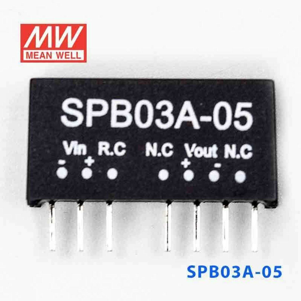 MEANWELL- SPB03A-05 09~18Vdc>+5Vdc 600mA  Dönüştürücü
