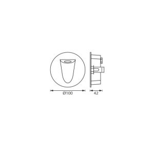 Jupiter Beyaz LED Duvar Armatürü LW986