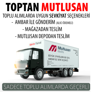 Mutlusan 75x60 mm Klima Kanalı Duvar Geçişi- 001 050 030001 00 00