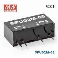 MEANWELL- SPU02M-05 11~13Vdc>+5Vdc 80~400mA  Dönüştürücü