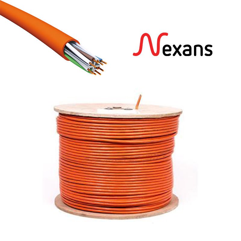 Nexans Cat6 Halogen Free LSZH  Data Kablosu 23 AWG %100 Bakır