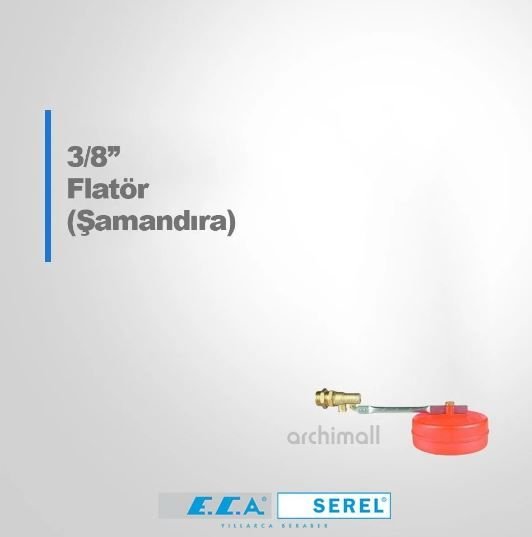 Eca 3/8'' Flatör (şamandıra)