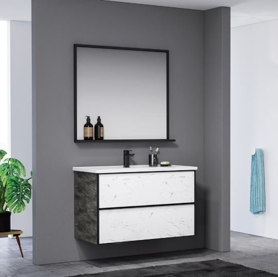 Orka Lucca 100 cm Asma Banyo Dolabı