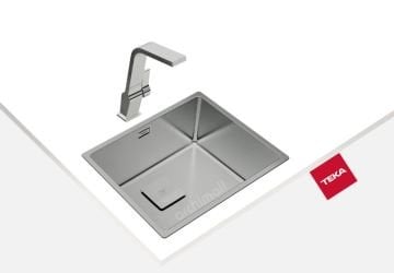 Teka FlexLinea 50.40 RS15 Tezgah Altı Çelik Evye