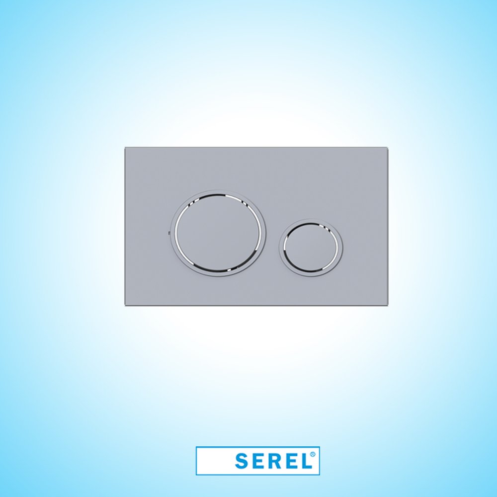Smooth P47 Parmak İzi Bırakmayan Mat Krom Panel