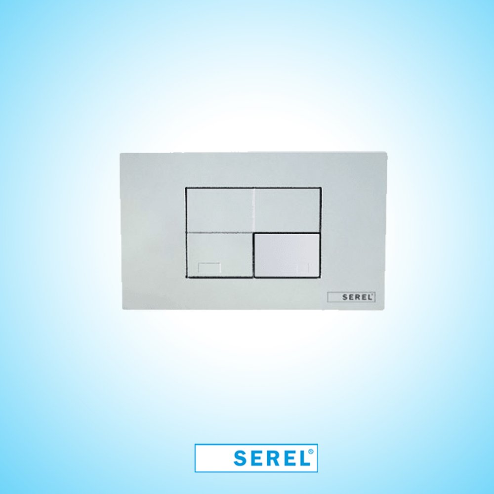 Smooth P45 Parlak Krom Panel (Parlak Buton)