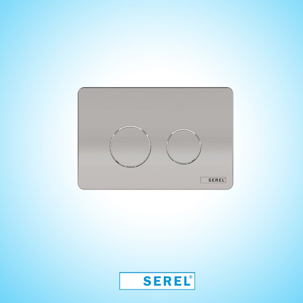 Serel P57 Parlak Krom Kumadan Paneli Metal Kaplama P570120