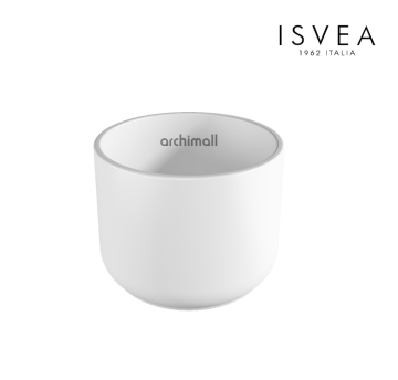 İsvea Allegro 42 cm Tezgah Üstü Lavabo Beyaz