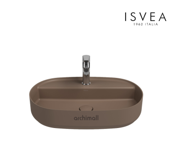 İsvea İnfinity 60 cm Tezgah Üstü Lavabo Vizon