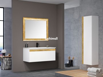 Orka Boston 100 cm Asma Banyo Dolabı