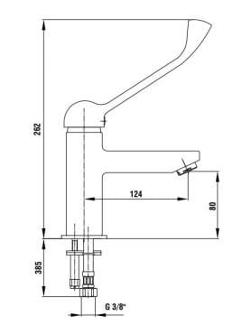 Eca Mix Hijyen Engelli Doktor Lavabo Bataryası 102108901H